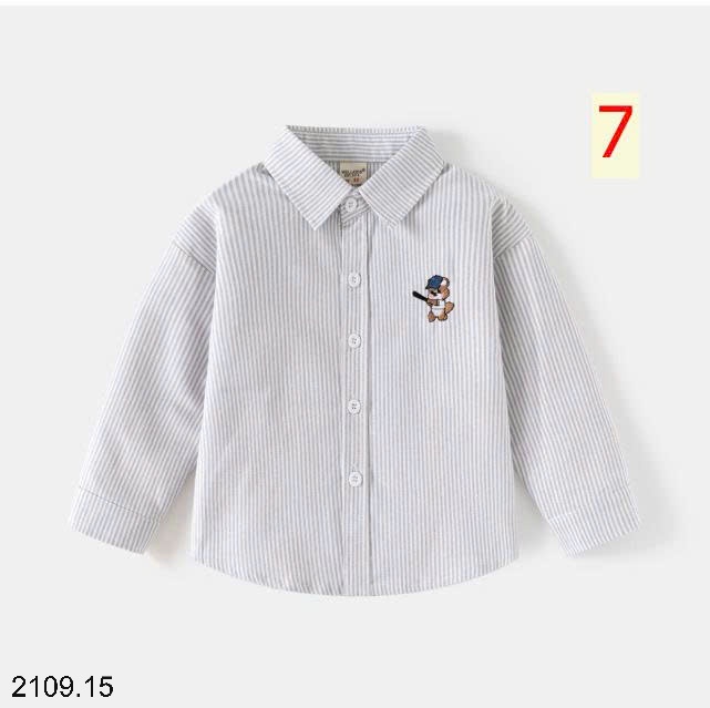 25HA2109.15 - ÁO SƠ MI WELLKIDS BÉ TRAI