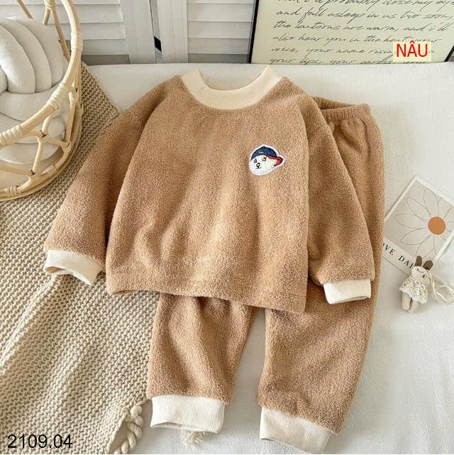 25HA2109.04 - BỘ LÔNG CỪU ẤM ÁP CHO BÉ YÊU