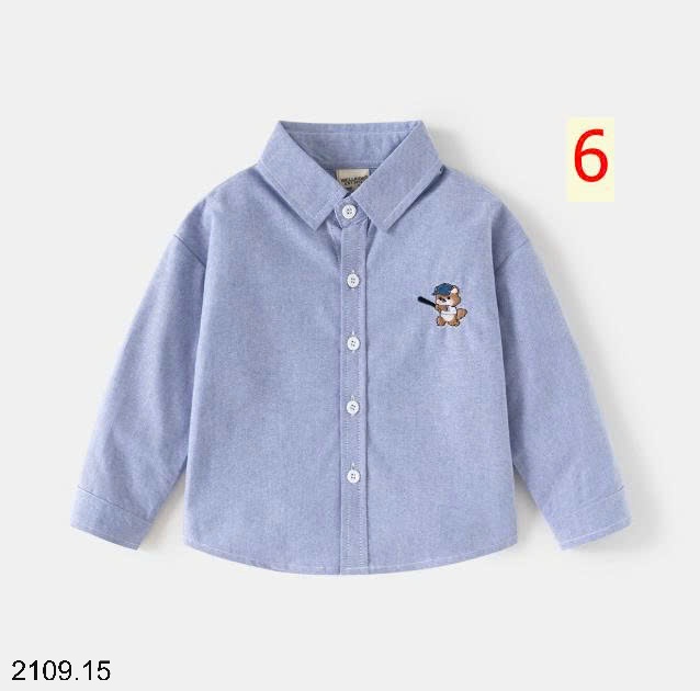 25HA2109.15 - ÁO SƠ MI WELLKIDS BÉ TRAI
