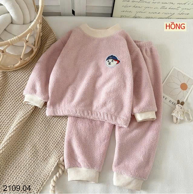 25HA2109.04 - BỘ LÔNG CỪU ẤM ÁP CHO BÉ YÊU