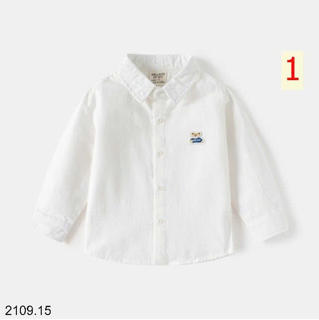 25HA2109.15 - ÁO SƠ MI WELLKIDS BÉ TRAI