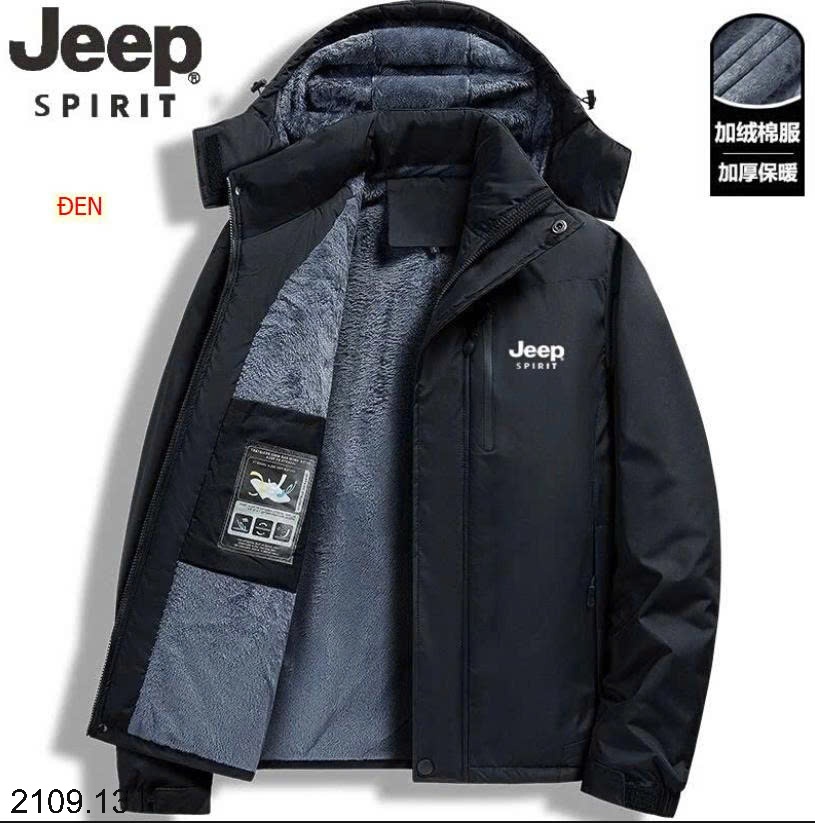 25HA2109.13 - ÁO KHOÁC NAM LÓT LÔNG JEEP