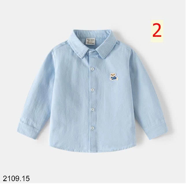 25HA2109.15 - ÁO SƠ MI WELLKIDS BÉ TRAI