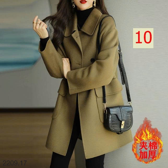 25HA2209.17 - ÁO KHOÁC DẠ CHO NỮ
