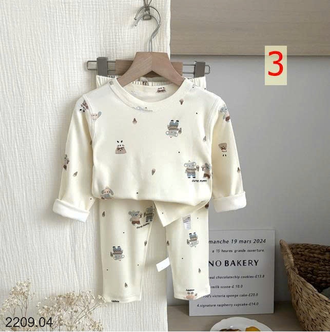 25HA2209.04 - BỘ THUN HOẠT HÌNH CHO BÉ
