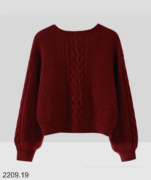 25HA2209.19 - ÁO KHOÁC CARDIGAN DÁNG RỘNG PHONG CÁCH HÀN QUỐC