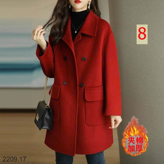 25HA2209.17 - ÁO KHOÁC DẠ CHO NỮ