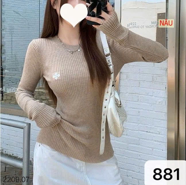 25HA2209.07 - ÁO LEN TĂM BODY CỔ TRÒN