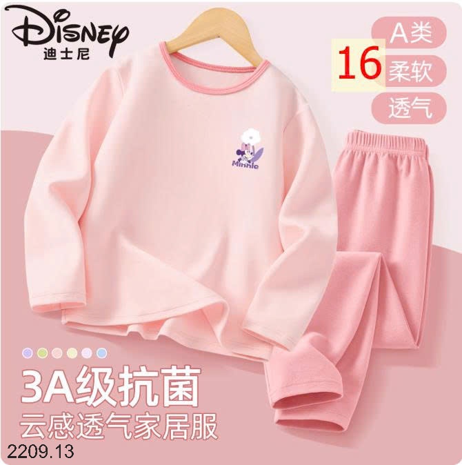 25HA2209.13 - BỘ MẶC NHÀ DISNEY CHO BÉ YÊU