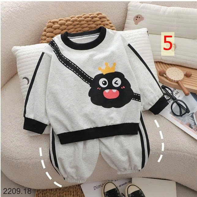 25HA2209.18 - BỘ THỂ THAO HOẠT HÌNH KUTE CHO BÉ