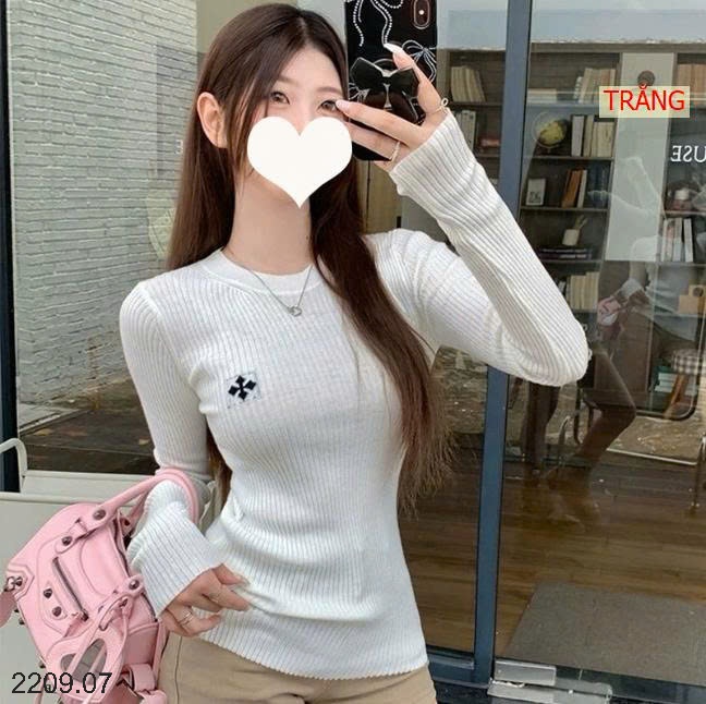 25HA2209.07 - ÁO LEN TĂM BODY CỔ TRÒN