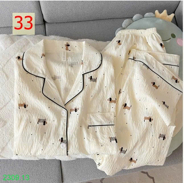 25HA2309.13 - BỘ NỮ DÀI TAY MẶC NHÀ