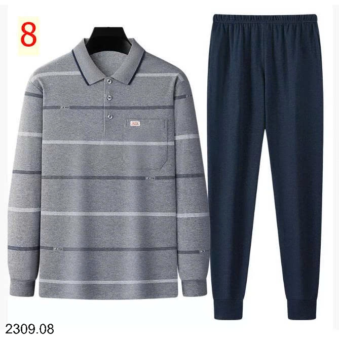 25HA2309.08 - BỘ DÀI TAY TRUNG NIÊN TẶNG BỐ