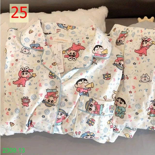 25HA2309.13 - BỘ NỮ DÀI TAY MẶC NHÀ