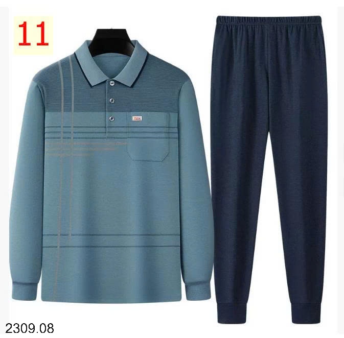 25HA2309.08 - BỘ DÀI TAY TRUNG NIÊN TẶNG BỐ