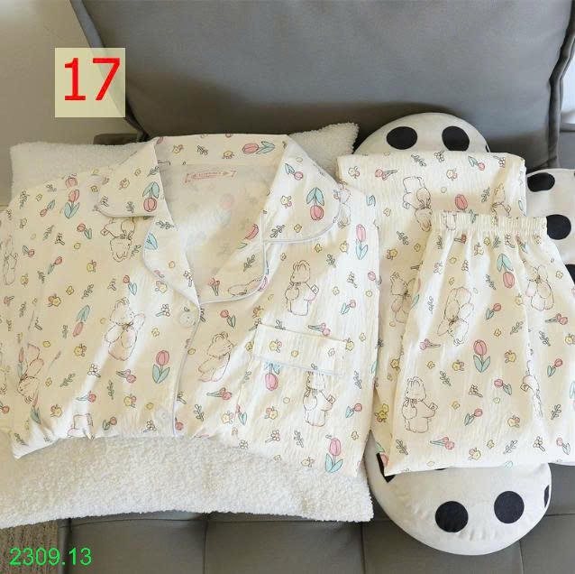 25HA2309.13 - BỘ NỮ DÀI TAY MẶC NHÀ