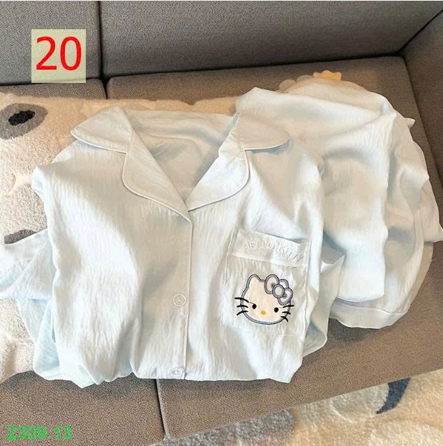 25HA2309.13 - BỘ NỮ DÀI TAY MẶC NHÀ