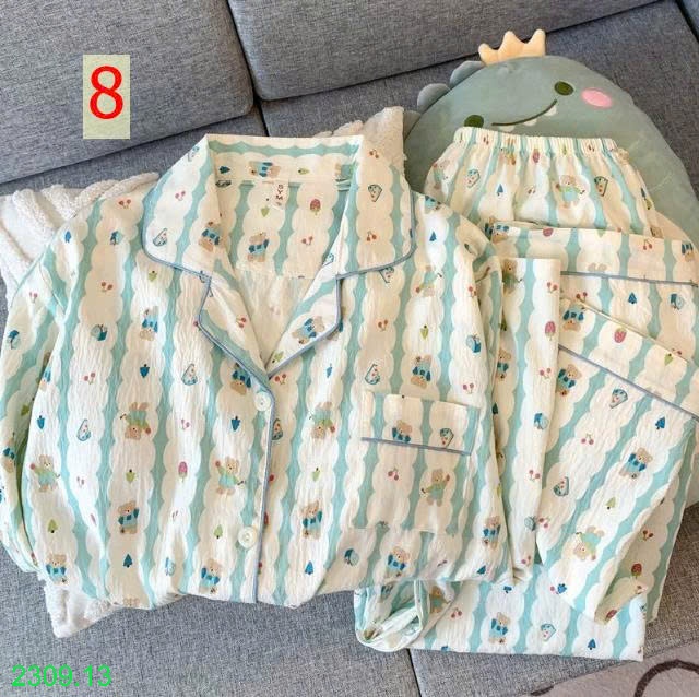 25HA2309.13 - BỘ NỮ DÀI TAY MẶC NHÀ