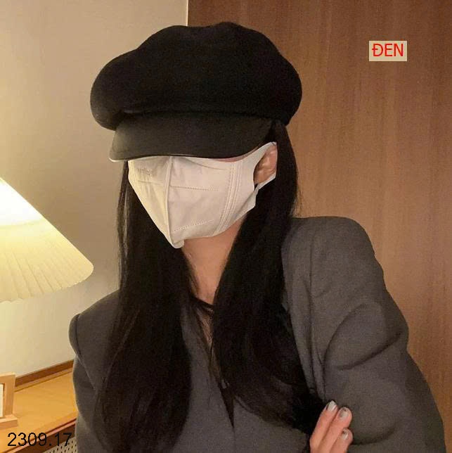 25HA2309.17 - MŨ NỒI BERET PHONG CÁCH HÀN QUỐC