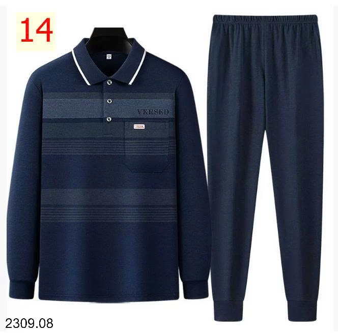25HA2309.08 - BỘ DÀI TAY TRUNG NIÊN TẶNG BỐ