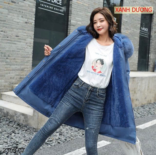 25HA2309.07 - ÁO PARKA LÓT LÔNG SIÊU ẤM
