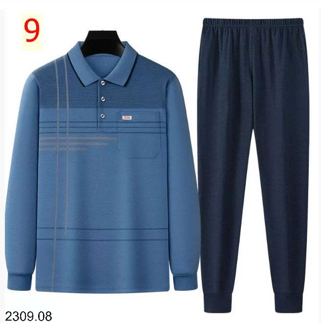 25HA2309.08 - BỘ DÀI TAY TRUNG NIÊN TẶNG BỐ