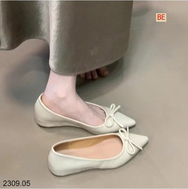 25HA2309.05 - GIÀY BỆT ĐÍNH NƠ NỮ