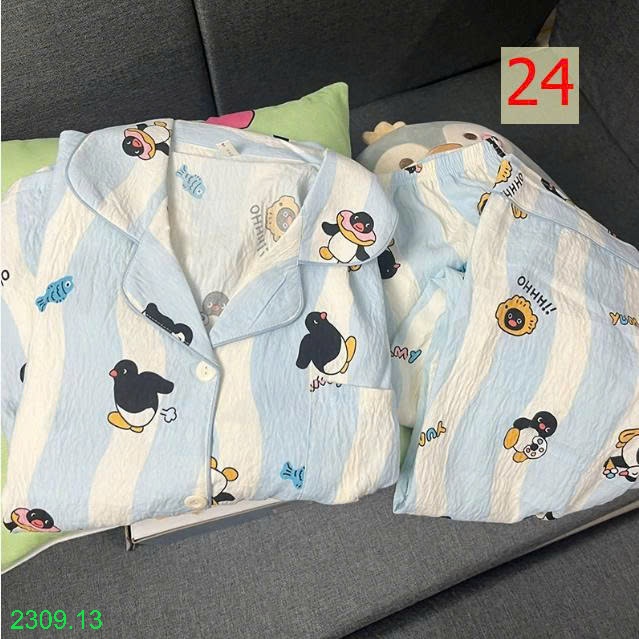 25HA2309.13 - BỘ NỮ DÀI TAY MẶC NHÀ