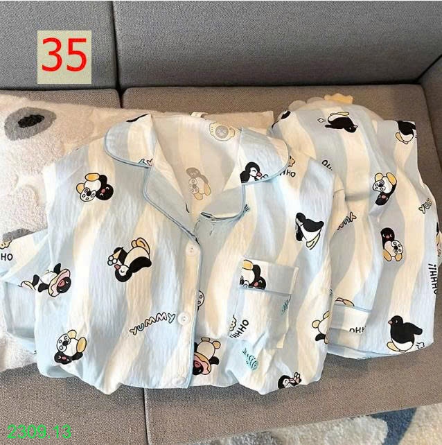 25HA2309.13 - BỘ NỮ DÀI TAY MẶC NHÀ