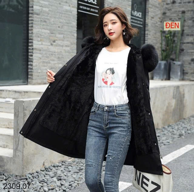 25HA2309.07 - ÁO PARKA LÓT LÔNG SIÊU ẤM