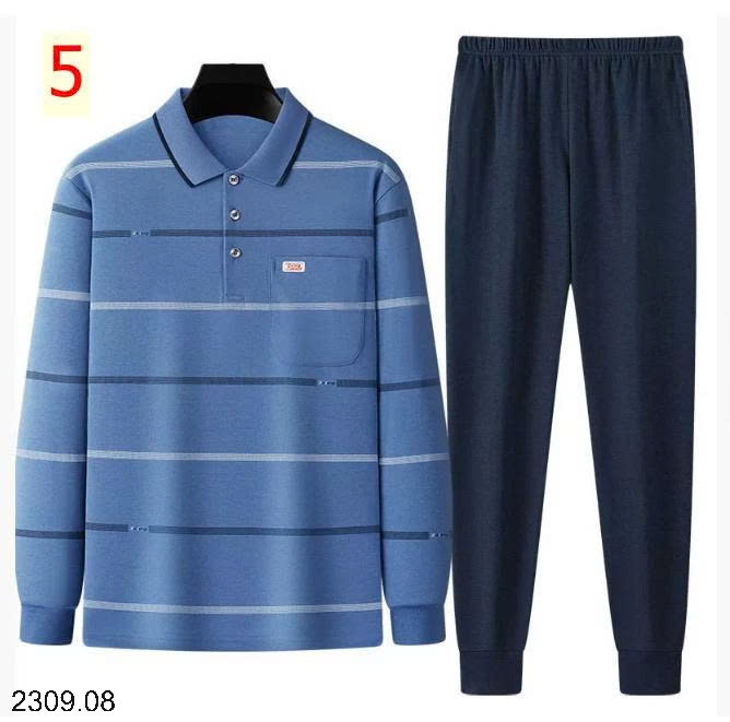 25HA2309.08 - BỘ DÀI TAY TRUNG NIÊN TẶNG BỐ
