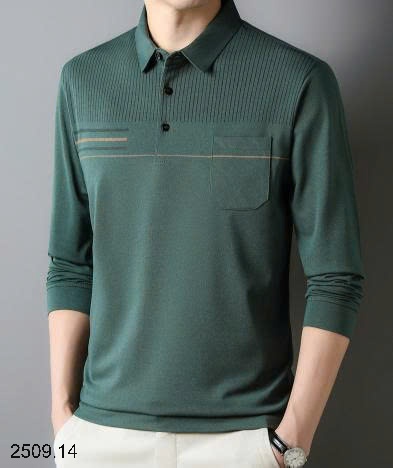 25HA2509.14 - ÁO POLO PHỐI KẺ CHO NAM
