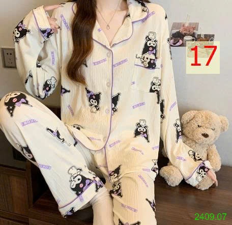 25HA2409.07 - BỘ PIZAMA NỮ THU ĐÔNG MẶC NHÀ