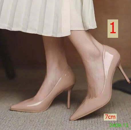 25HA2409.13 - GIÀY DA BÓNG CAO GÓT MŨI NHỌN