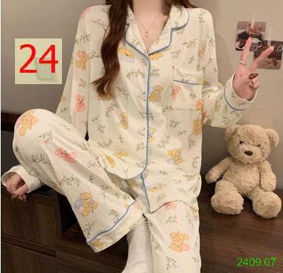 25HA2409.07 - BỘ PIZAMA NỮ THU ĐÔNG MẶC NHÀ