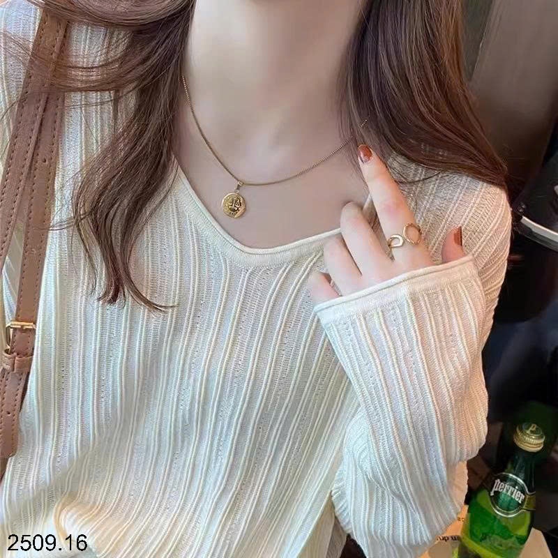 25HA2509.16 - ÁO RAGLAN CỔ V CHO NỮ