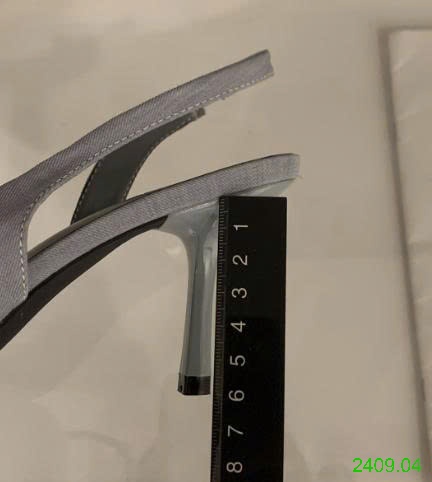 25HA2409.04 - GIÀY SANDAL CAO GÓT MŨI NHỌN