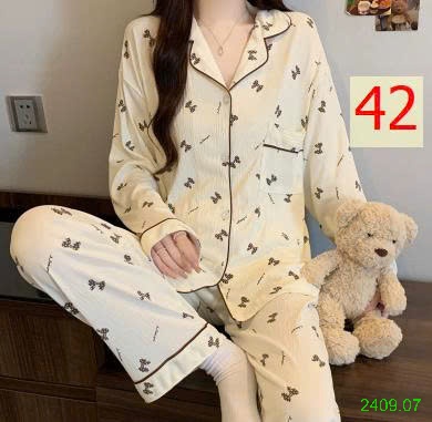 25HA2409.07 - BỘ PIZAMA NỮ THU ĐÔNG MẶC NHÀ