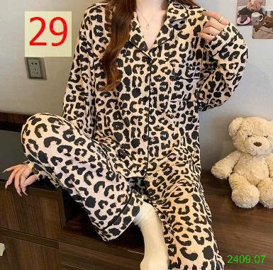 25HA2409.07 - BỘ PIZAMA NỮ THU ĐÔNG MẶC NHÀ