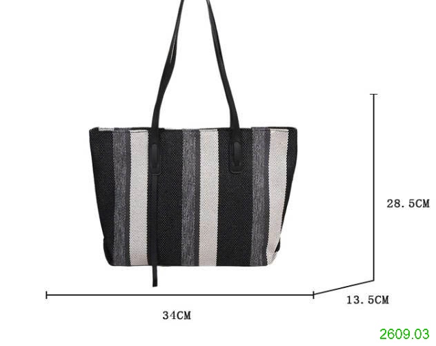 25HA2609.03 - TÚI TOTE KẺ
