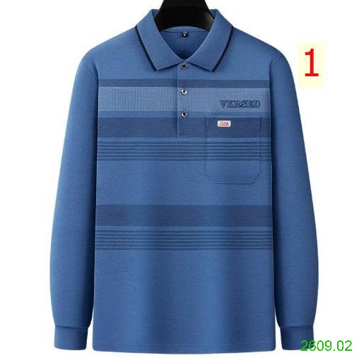 25HA2609.02 - ÁO POLO TRUNG NIÊN CHO BỐ
