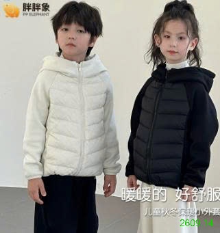 25HA2609.14 - ÁO PHAO LÔNG VŨ PP ELEPHANT MẪU MỚI