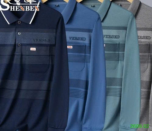 25HA2609.02 - ÁO POLO TRUNG NIÊN CHO BỐ