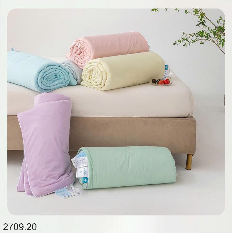 25HA2709.20 - CHĂN LỤA MÁT MÙA HÈ