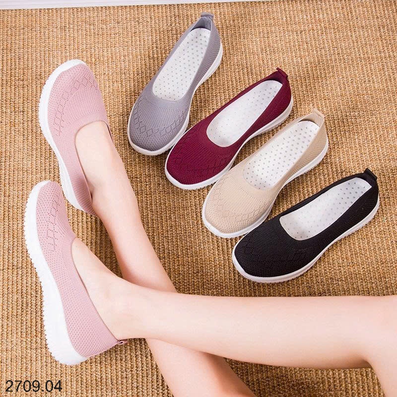25HA2709.04 - GIÀY SLIPON THOÁNG KHÍ NỮ