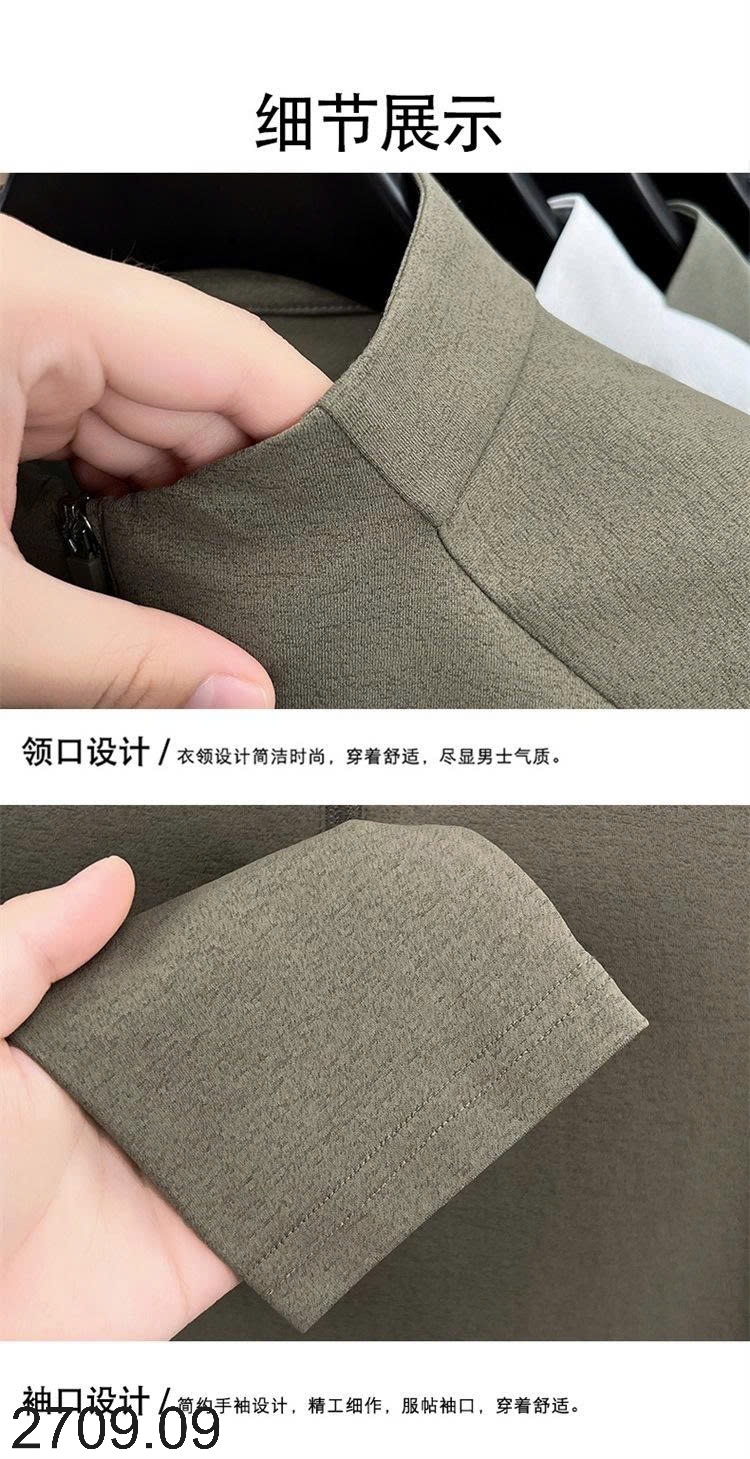 25HA2709.09 - ÁO THU ĐÔNG NAM CỔ KÉO KHÓA