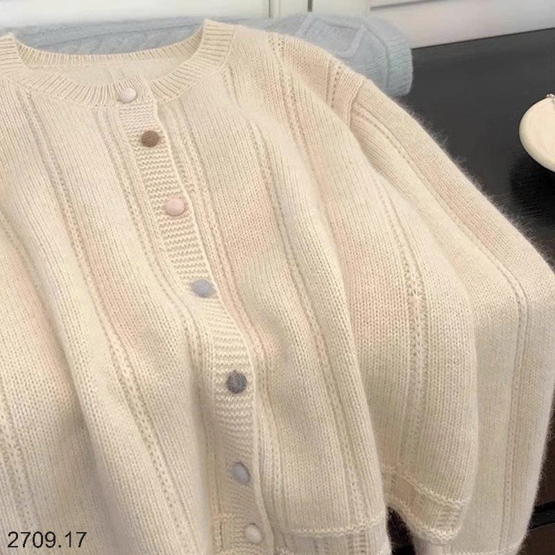 25HA2709.17 - ÁO CARDIGAN LEN CHO NỮ