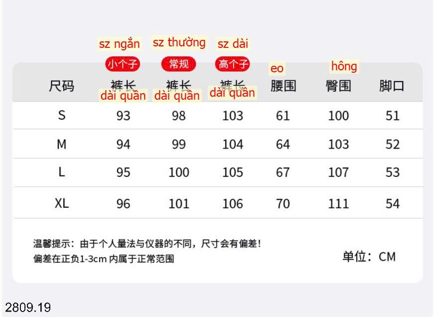 25HA2809.19 - QUẦN THỂ THAO NỮ 3 SỌC