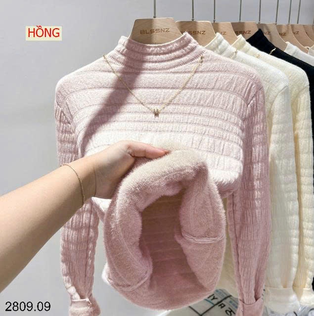 25HA2809.09 - ÁO GIỮ NHIỆT LÓT LÔNG CHỒN CHO NỮ