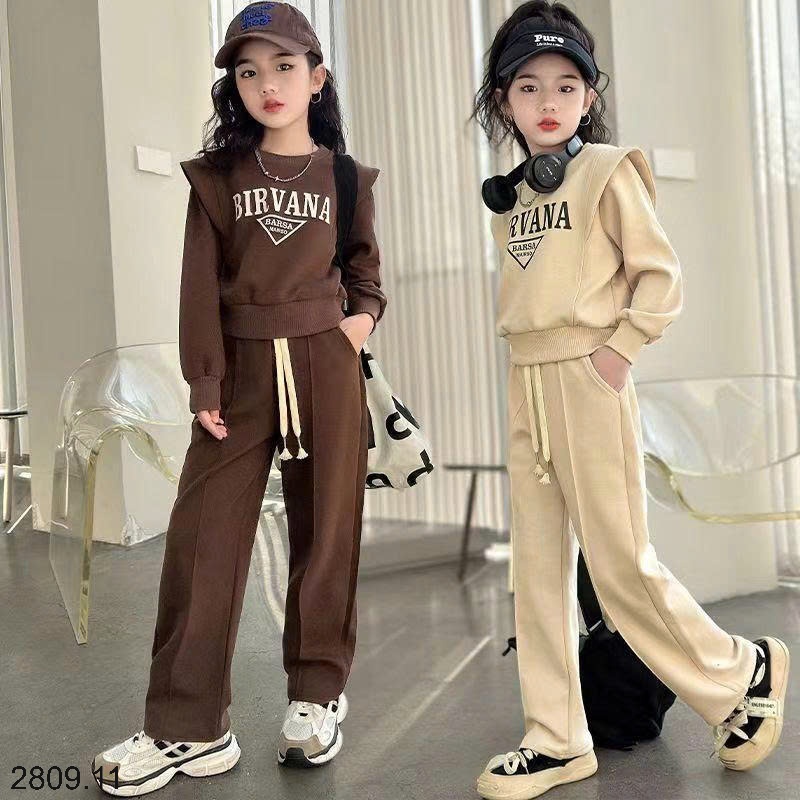 25HA2809.11 - BỘ NỈ SIZE ĐẠI BÉ GÁI